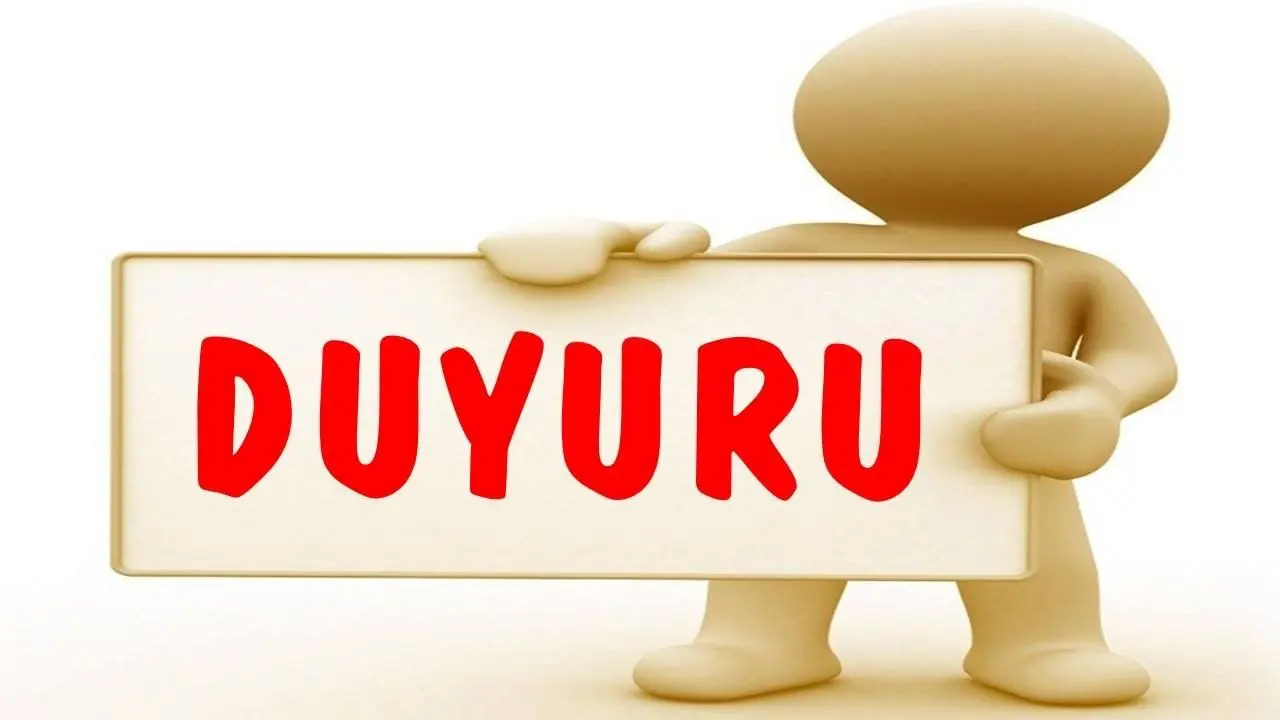 DUYURU - 31 MART 2026
